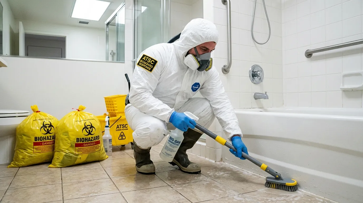 Decontamination equipment deployed for Blood Cleanup in Horizon West